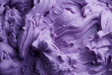 Ube ice cream background textureの素材