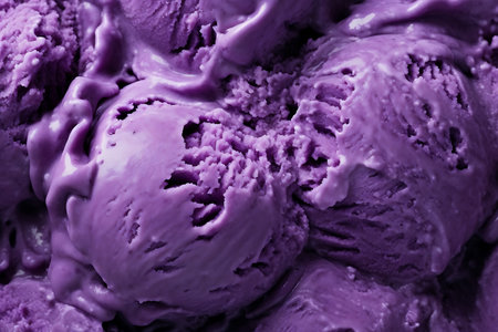 Ube ice cream background textureの素材