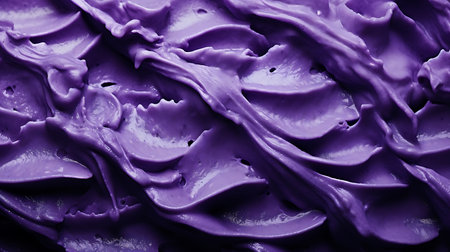Ube ice cream texture backgroundの素材