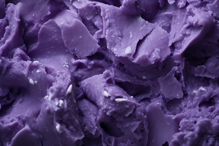 Ube ice cream texture backgroundの素材