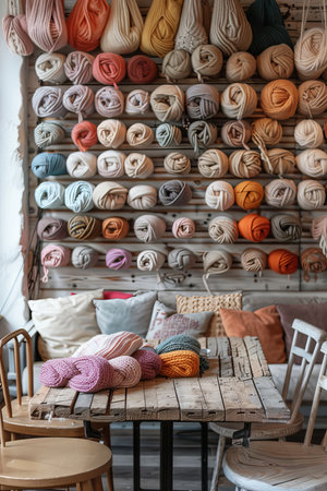 Lots of knits in a shopの素材