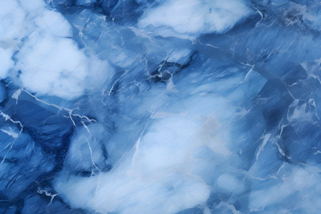 Abstract background of blue marble textureの素材