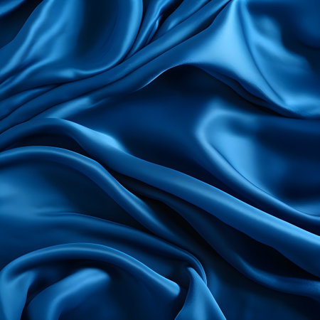 Cloth background, Blue fabric textureの素材