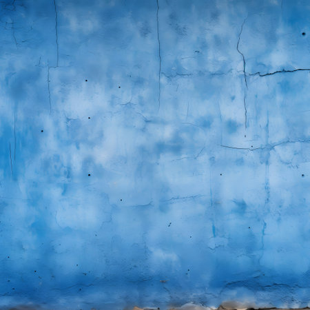 Blue concrete wall background textureの素材