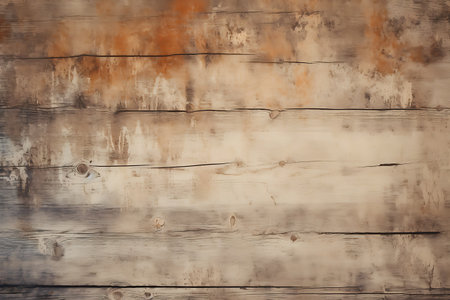 Old wooden background with grunge styleの素材