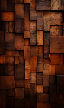 Abstract wood texture. Wooden backgroundの素材