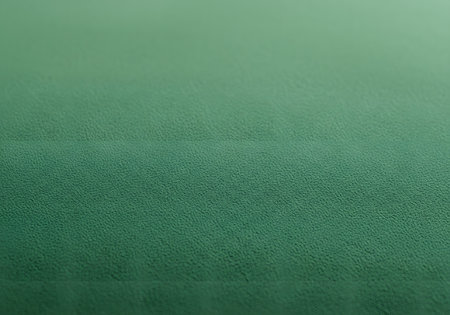 Green fabric texture background. Close-up of green fabric texture.の素材