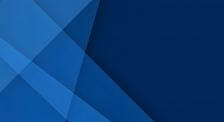 abstract blue background with triangles. 3d rendering, 3d illustration.の素材