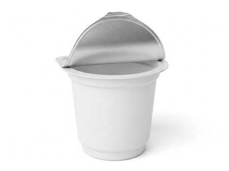 Single serve coffee pod in pod holderの素材