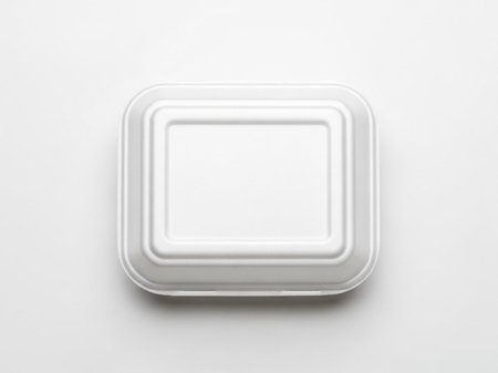 Empty white containerの素材