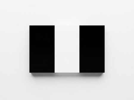 Minimalist black and white artworkの素材