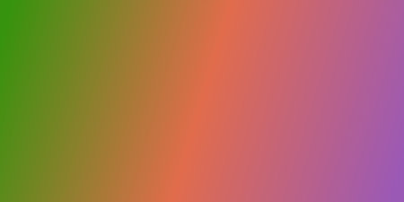 Gradual color transition