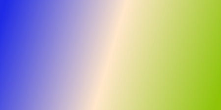 Gradient of blue to green
