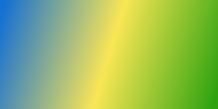 Gradual transition of colors