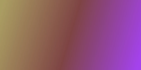 Gradual transition of warm to cool colors
