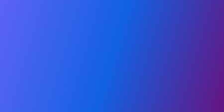 Gradual transition of blue to purple