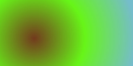 Blurred green and blue gradient