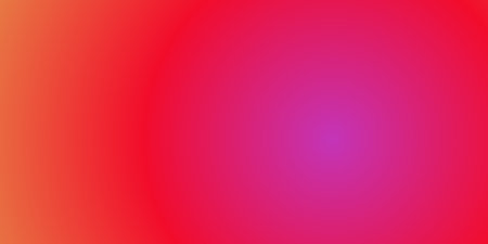 Vibrant gradient sunset