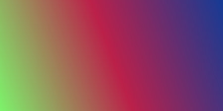Gradient spectrum of colors