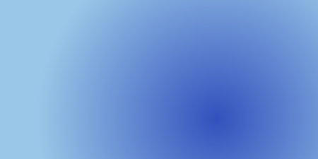 Serene blue sky at sunset