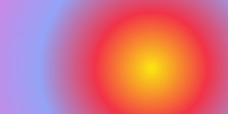 Abstract gradient sunburst
