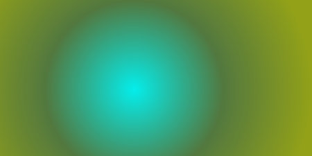 Soft green glow