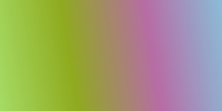 Gradual gradient of colors