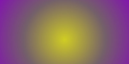 Blurred yellow circle on purple backgroundの写真素材
