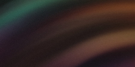 This image depicts an abstract representation of a night sky with vibrant colors blending together....