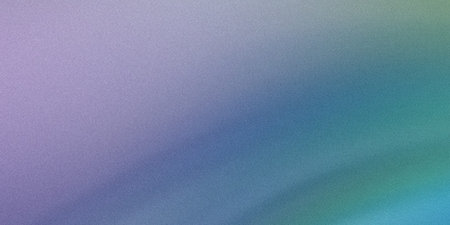 This image features a smooth gradient background transitioning from purple to blue to green. The...
