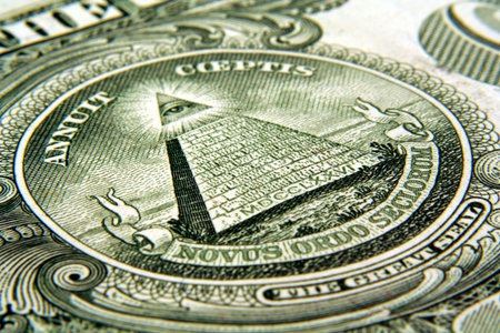 Dollar - Eyeの写真素材