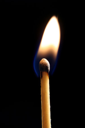 Lit Matchの写真素材