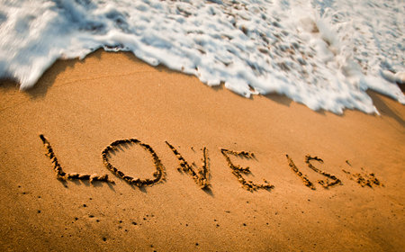 The word on the sand