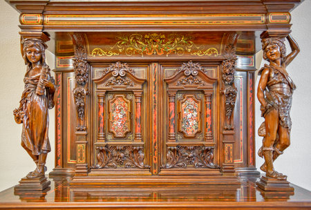 Antique cabinetの写真素材