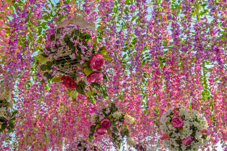 Beautiful flowers decorationの写真素材