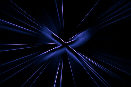 Space abstract background with shining star.の写真素材