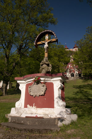 Banská Stiavnica Calvary Complex, Slovakiaの写真素材