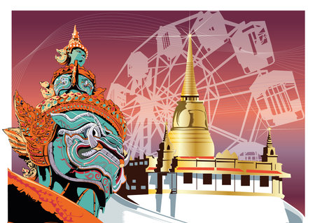 Thailand YAK   のイラスト素材