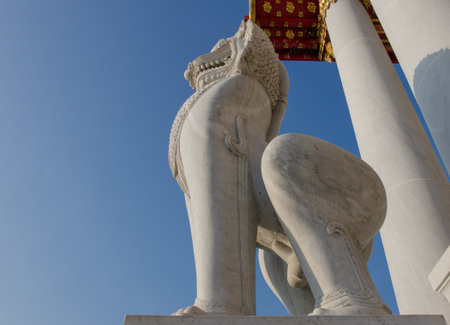 Wat Benchamabophit Dusitvanaram  is a Buddhist temple (wat) in the Dusit district of Bangkok, Thailand. Also known as the marble temple, it is one of Bangkokの写真素材