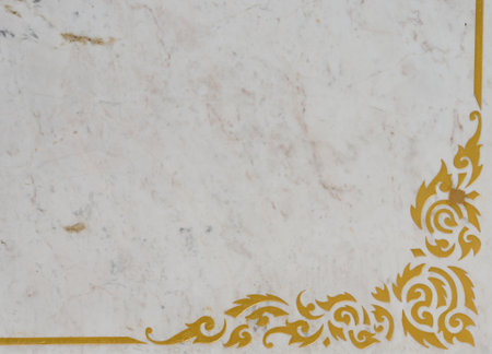 Pattern golden marbleの写真素材