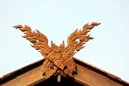 House in North Thailandの写真素材