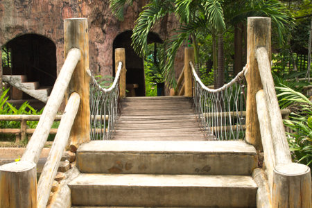 the walkway to the doorの写真素材