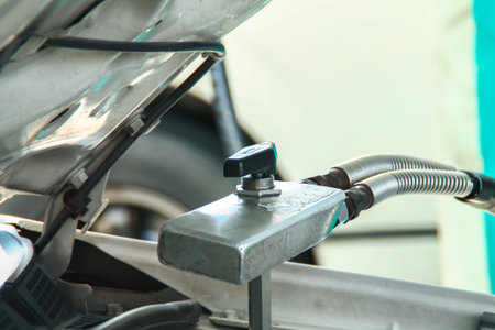 the gas for carの写真素材