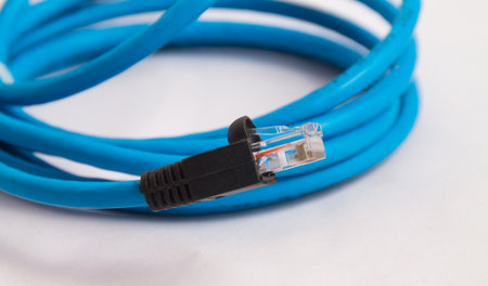 the cable for Networking computerの写真素材