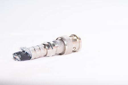 THE connector for cableの写真素材