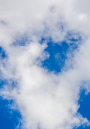 A cloud of steam, waiting to become rain.の写真素材