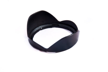 Enter Lens Hood for light fair in the photo.の写真素材