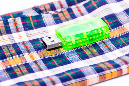 the USB sound card for the soundの写真素材