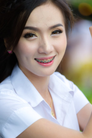 the student model is in the student formの写真素材