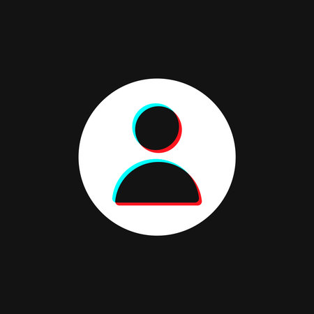 User button, social media modern design buttonのイラスト素材